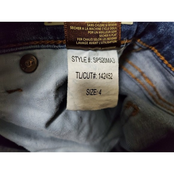 KUT Fab Ab Toothpick Skinny Jeans Womens Size 4 Regular Blue High Rise Stretch - Picture 10 of 15